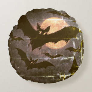 Halloween leggings round cushion