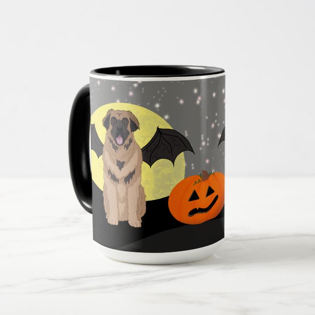 Halloween Leonberger Mug (Front Left)