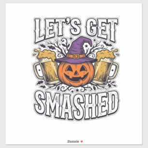 Halloween Let’s Get Smashed Pumpkin Beer