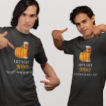 Halloween Let's Get Smashed Bachelor Party Beer T-Shirt<br><div class="desc">This design was created though digital art. You may change the style of this shirt by choosing More > under the style option. It may be personalised by clicking the customise button and changing the colour, adding a name, initials or your favourite words. Contact me at colorflowcreations@gmail.com if you with...</div>