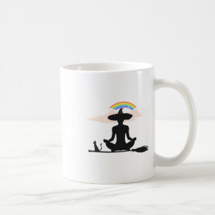 Halloween Lgbt Yoga Witch Pride Hippie Rainbow _1 Coffee Mug
