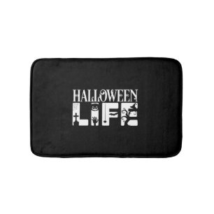 Halloween Life Bath Mat