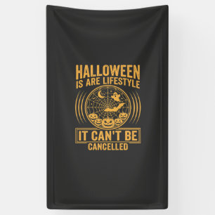 Halloween Lifestyle Bat Spider Web Design_1 Banner