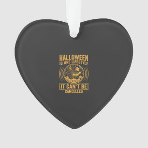 Halloween Lifestyle Bat Spider Web Design_1 Ornament