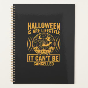 Halloween Lifestyle Bat Spider Web Design_1 Planner