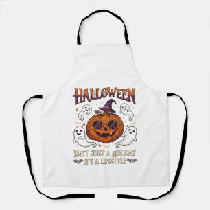 Halloween Lifestyle Pumpkin Sunglasses Witch Hat G Apron