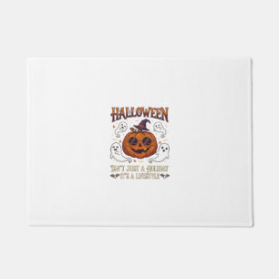 Halloween Lifestyle Pumpkin Sunglasses Witch Hat G Doormat