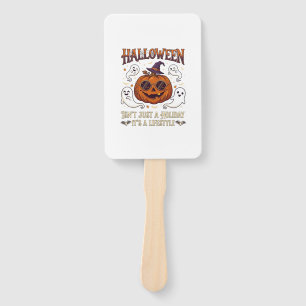 Halloween Lifestyle Pumpkin Sunglasses Witch Hat G Hand Fan