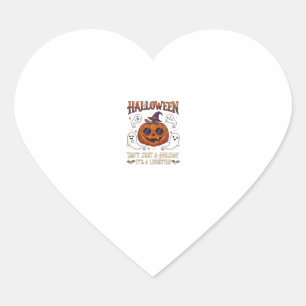 Halloween Lifestyle Pumpkin Sunglasses Witch Hat G Heart Sticker