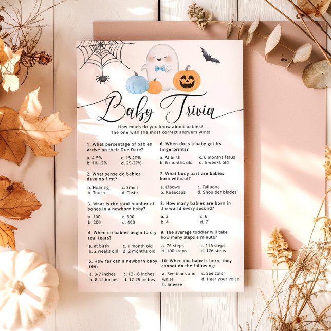 Halloween Little Boo blue baby trivia game (Creator Uploaded)