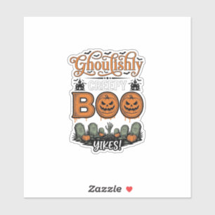 Halloween Little Boo Yah Cute Spooky Vector Design