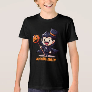 Halloween - Little child vampire Tri-Blend Shirt