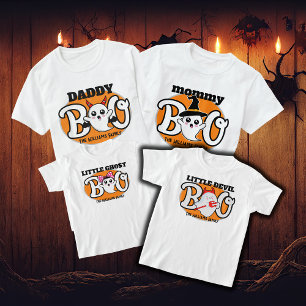 Halloween Little Devil Boo Boy Family Matching T-Shirt