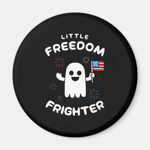 Halloween Little Freedom Frighter Magnet