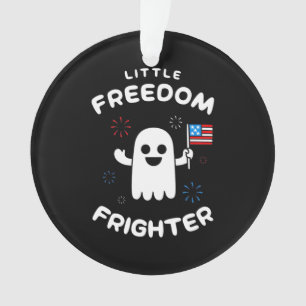 Halloween Little Freedom Frighter Ornament
