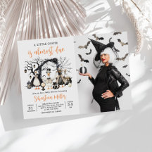 Halloween Little Silly Goose Baby Shower Photo