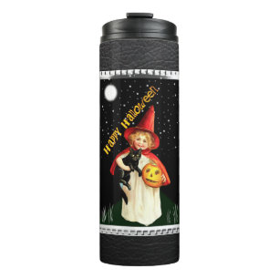 Halloween Little Witch   Thermal Tumbler