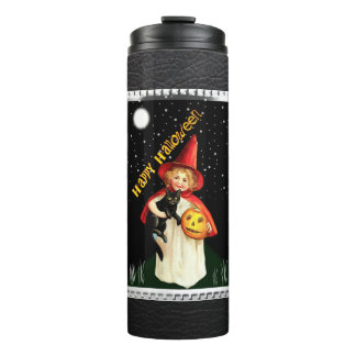 Halloween Little Witch Thermal Tumbler