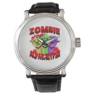 Halloween Llama Alpaca Funny Lama Glama Cool Gift Watch