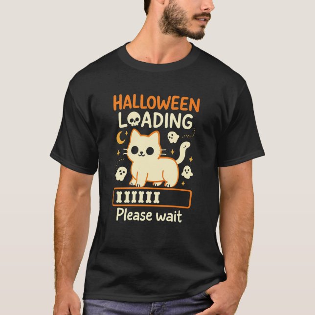Halloween Loading T-Shirt (Front)