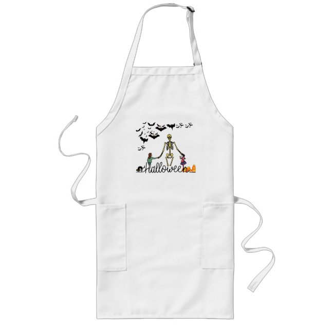 Halloween  long apron (Front)