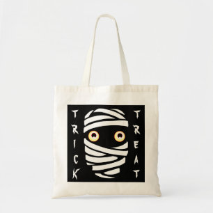Halloween Loot Bag Mummy Tote Bag Customisable