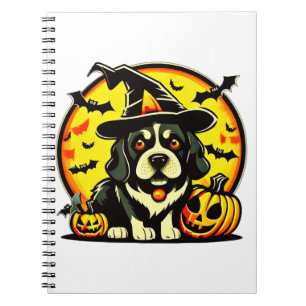 Halloween Lowchen dog Notebook