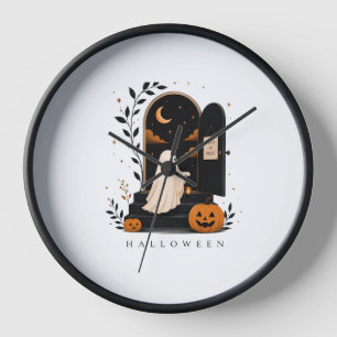 Halloween Magic Door – Spooky Night Clock