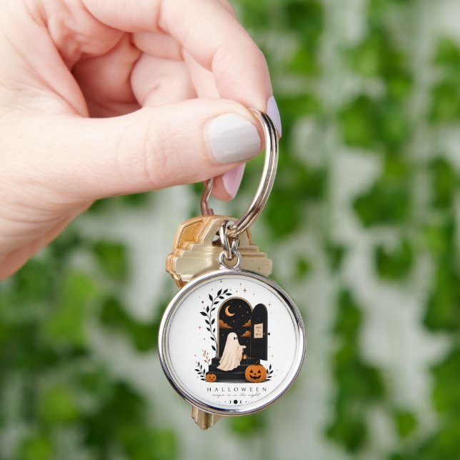 Halloween Magic Door – Spooky Night Key Ring (Hand)