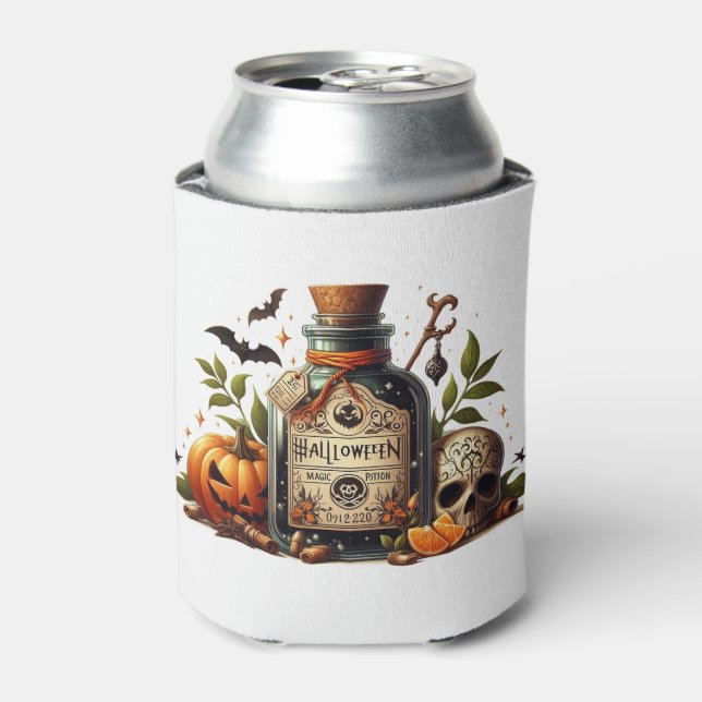 Halloween Magic Potion Can Cooler (Can Front)