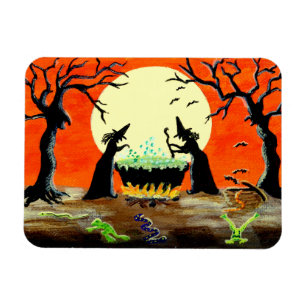 Halloween magnet "Escaping "Ingredients"