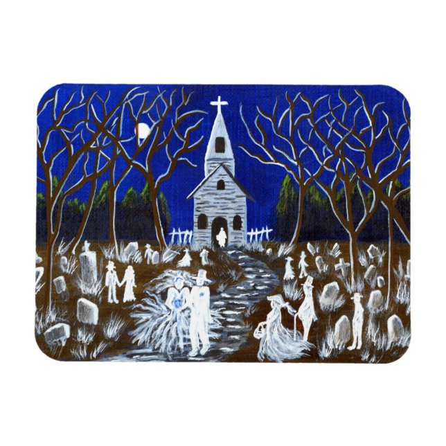 Halloween Magnet "Eternally Yours" (Horizontal)