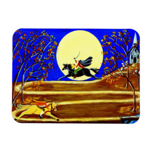 Halloween magnet "Ichabod's Race"