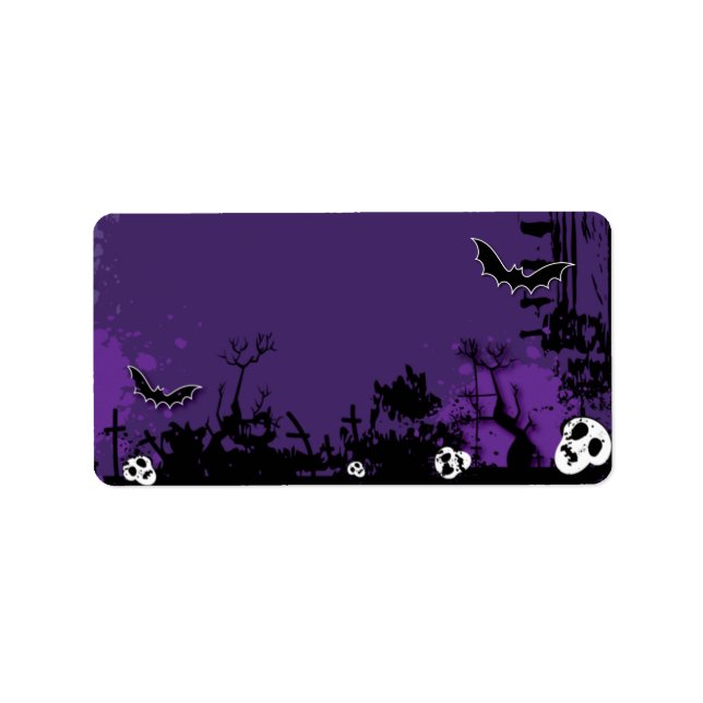 Halloween Mailing Address Labels (Front)