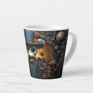 Halloween Man Latte Mug