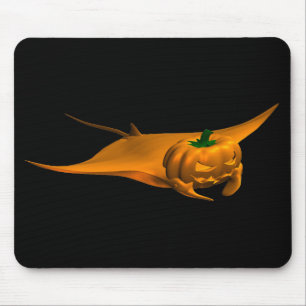 Halloween Manta Ray Mouse Mat