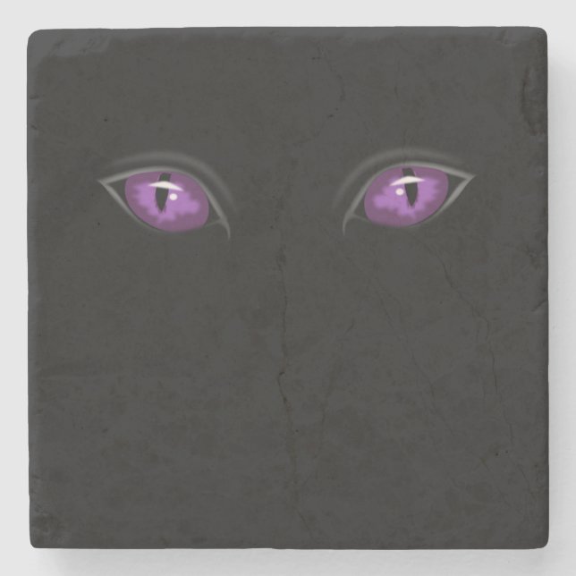 Halloween Marble Stone Coaster (Front)