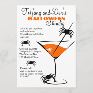 Halloween Martini Shindig! Invitation