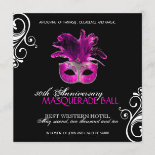 Halloween Masquerade Invitation