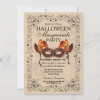 Halloween Masquerade Mask Ball Gothic