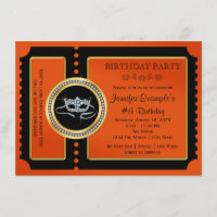 Halloween Masquerade Party