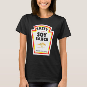 Halloween Matching Costume Salty Soy Sauce Bottle T-Shirt
