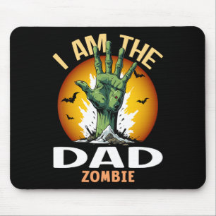 Halloween Matching Dad Zombie Costume  Mouse Mat