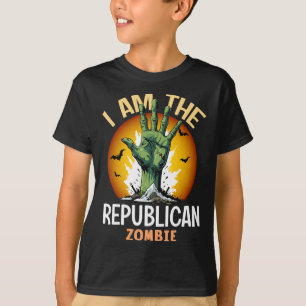 Halloween Matching Republican Zombie Costume T-Shirt