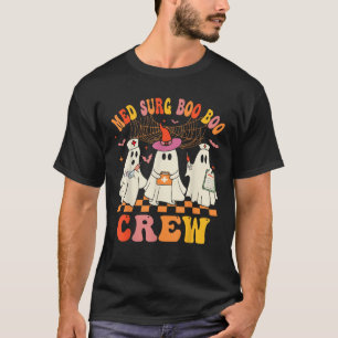 Halloween Med Surg Nurse Nursing Funny Health Work T-Shirt
