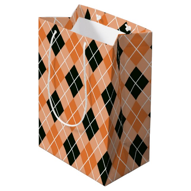 Halloween Medium Gift Bag (Back Angled)