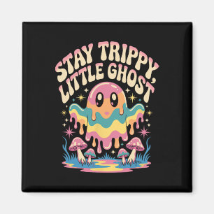 Halloween Melting Ghost Mushroom Patch Magnet