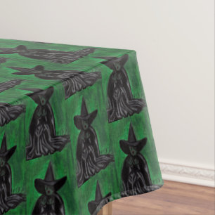HALLOWEEN MELTING WITCH TABLECLOTH