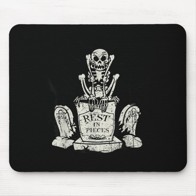 Halloween Men Women Mouse Mat (Front)