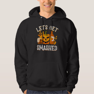 Halloween Mens Let's Get Smashed Hoodie